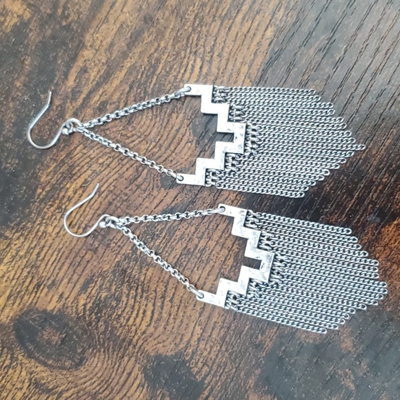 Silver Earrings - Picture 1 of 2
